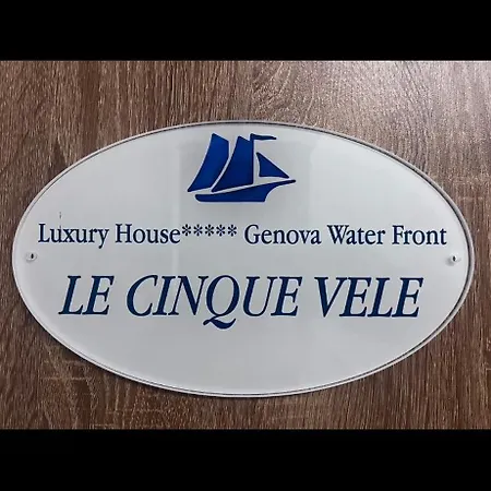 Apartment Le Cinque Vele Water Front Luxury House Genoa