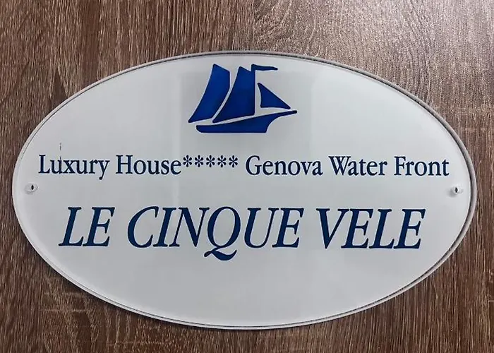 아파트 Le Cinque Vele Water Front Luxury House 제노바